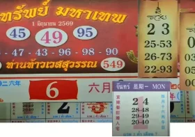 เลขเด็ดปฏิทินท่านท้าวเวสสุวรรณ งวด 1 มิถุนายน 2569 แนวทางเลขดังมาแรงที่คอหวยไม่ควรมองข้าม