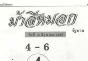 เลขเด็ดม้าสีหมอก งวด 16 มิถุนายน 2569 แนวทางเลขดังที่คอหวยจับตา