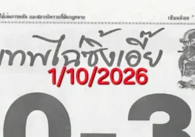 เทพไท้ซิ่งเอี๊ย งวด 1 ต.ค. 69 เปิดเลขเด่น 0-3 พร้อมชุดสองตัว 8 เลขน่าจับตา